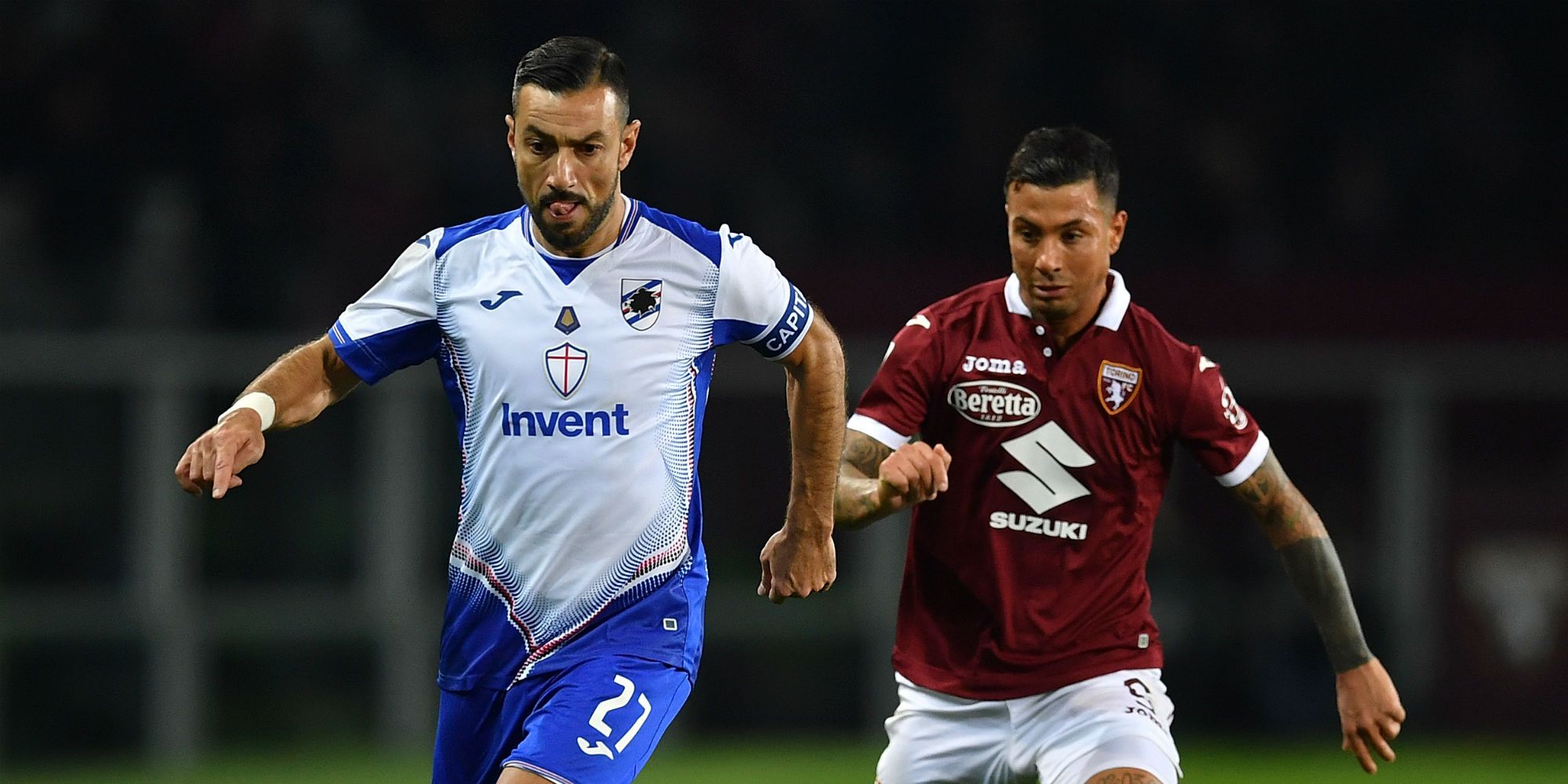 Torino Sampdoria Quagliarella Izzo