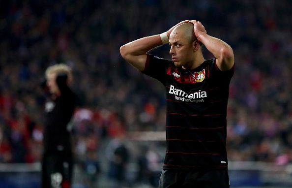 Javier Chicharito Hernandez Bayer Leverkusen Bundesliga 2016/2017