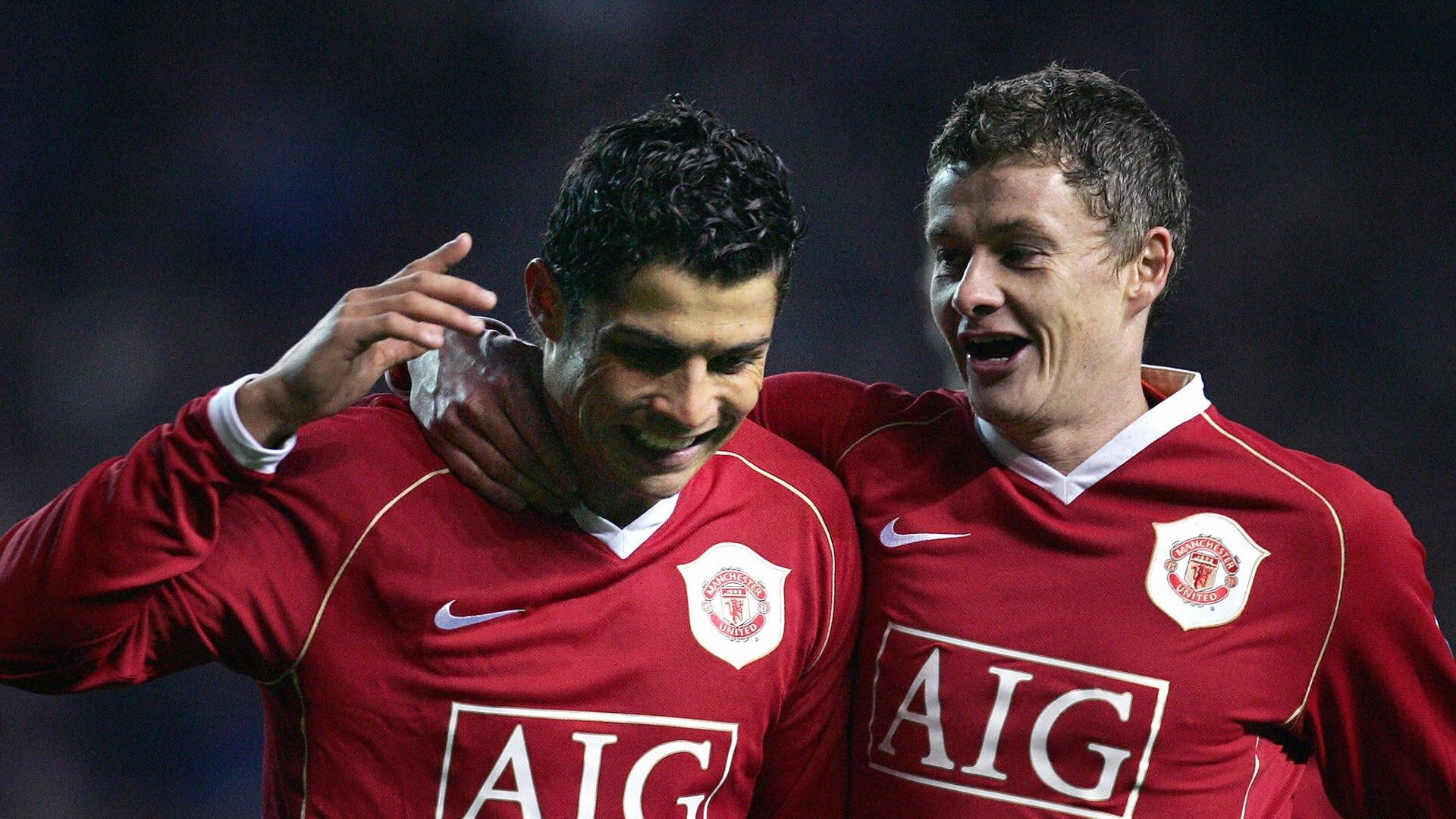 Cristiano Ronaldo Ole Gunnar Solskjaer Manchester United 2006-07