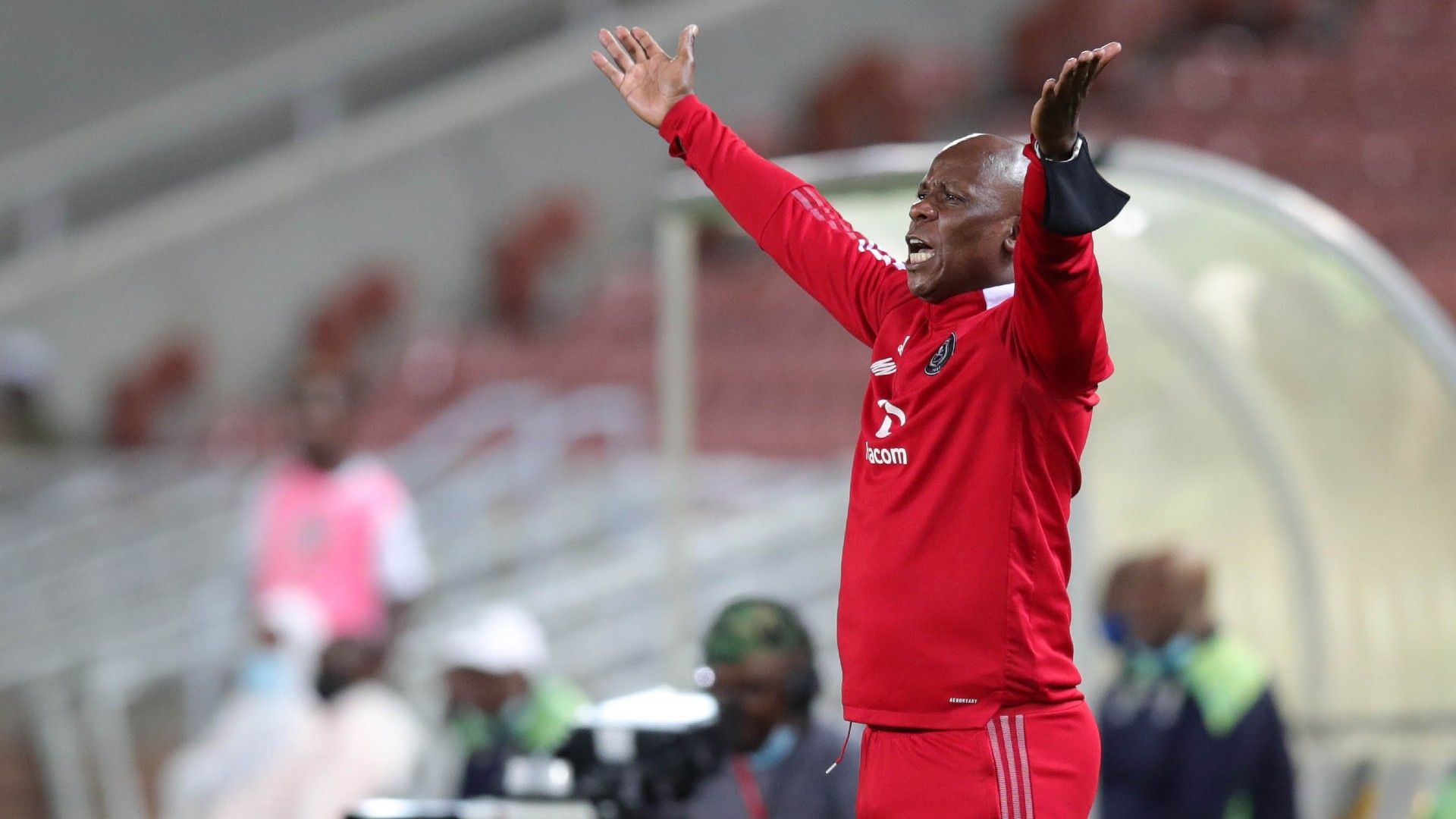 Mandla Ncikazi, co-coach of Orlando Pirates.