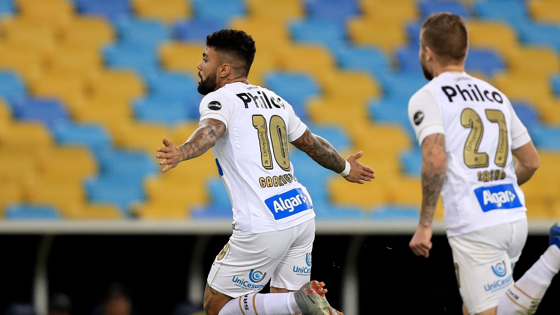 Gabigol Vasco Santos Brasileirao Serie A 01092018