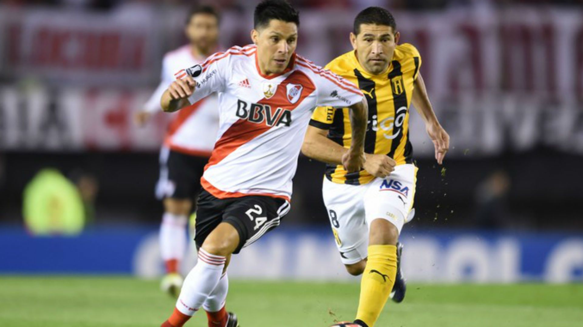 Enzo Perez River Guarani Copa Libertadores 08082017