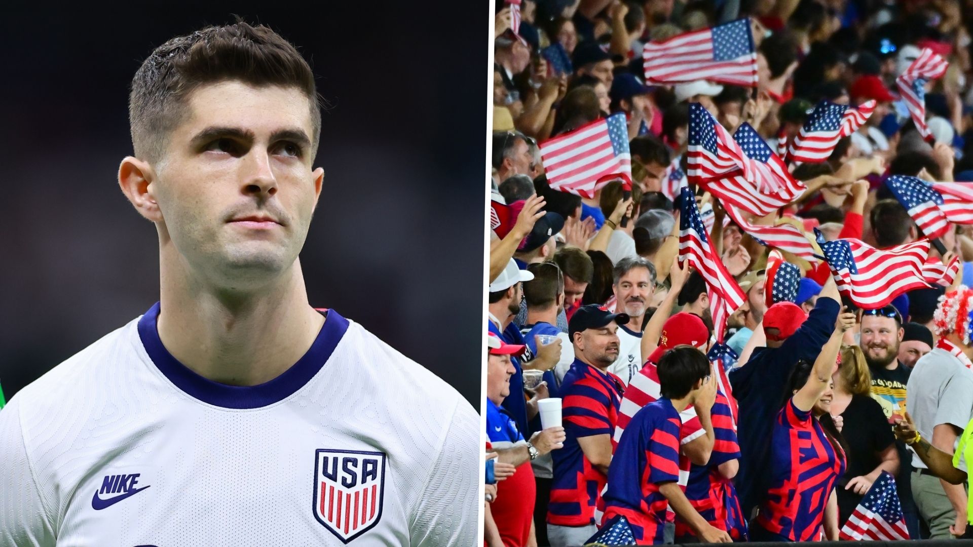 Christian Pulisic United States fans GFX