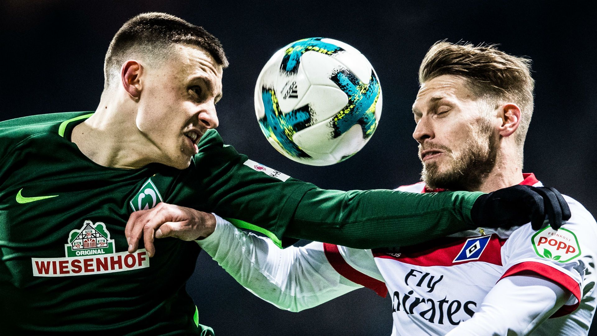 Maximilian Eggestein Werder Bremen Aaron Hunt Hamburg 2018