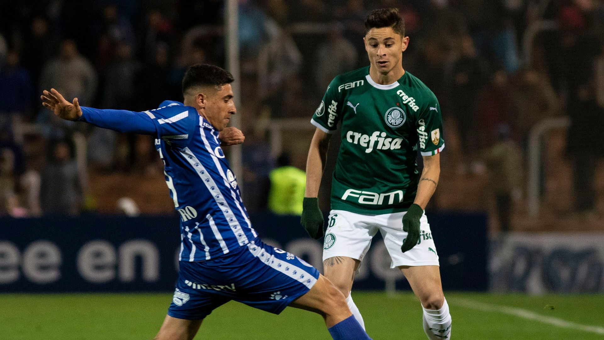 Diogo Barbosa Nahuel Arena Godoy Cruz Palmeiras Copa Libertadores 23072019
