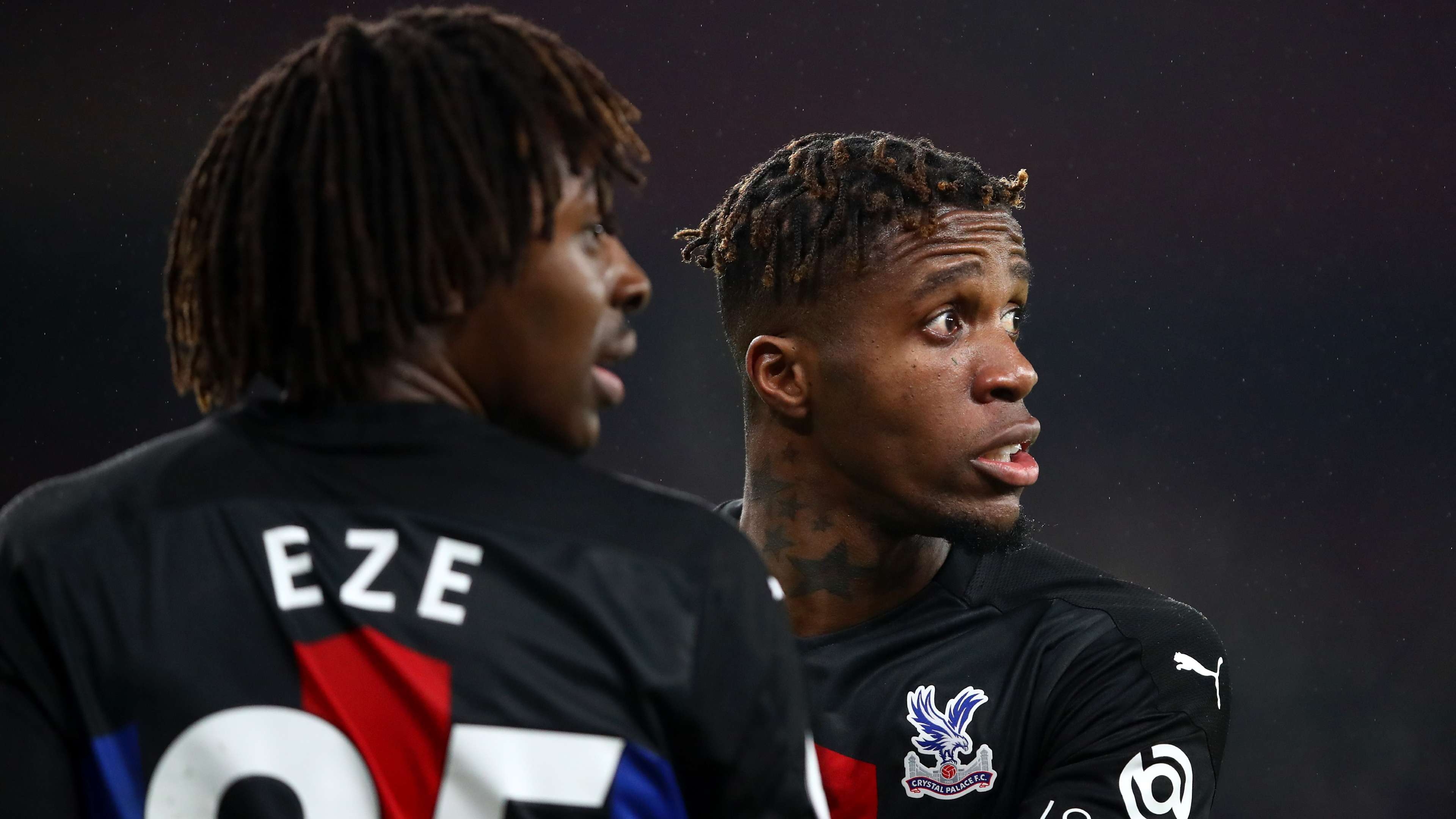 Eberechi Eze Wilfried Zaha Crystal Palace