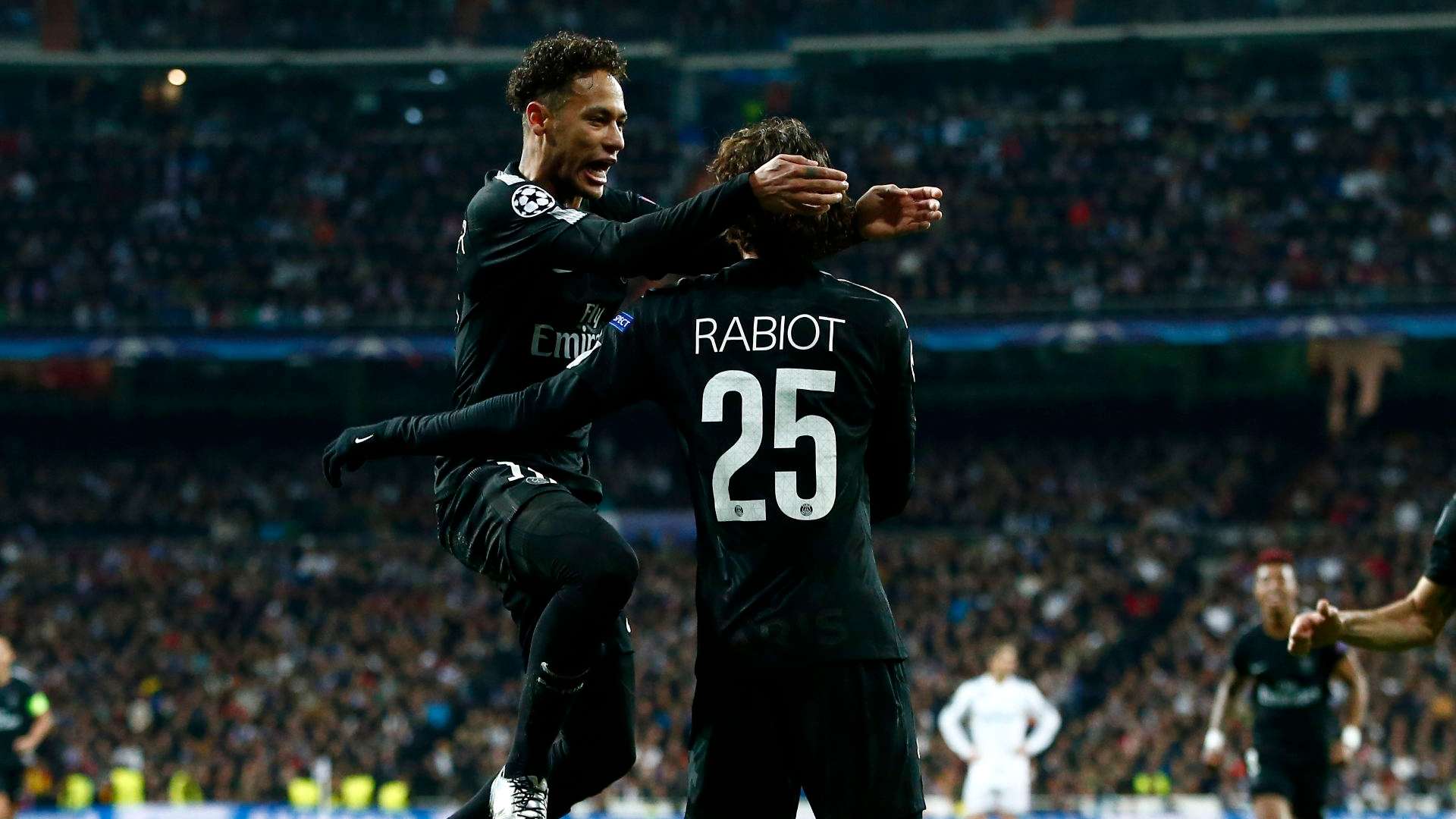 Rabiot Neymar Real Madrid PSG Champions League 14022018
