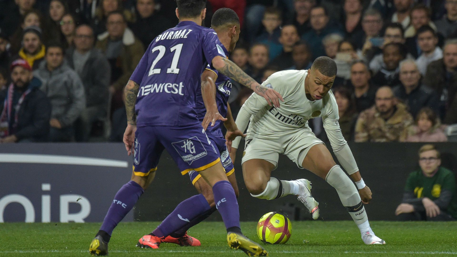 Kylian Mbappe Toulouse PSG Ligue 1 31032019