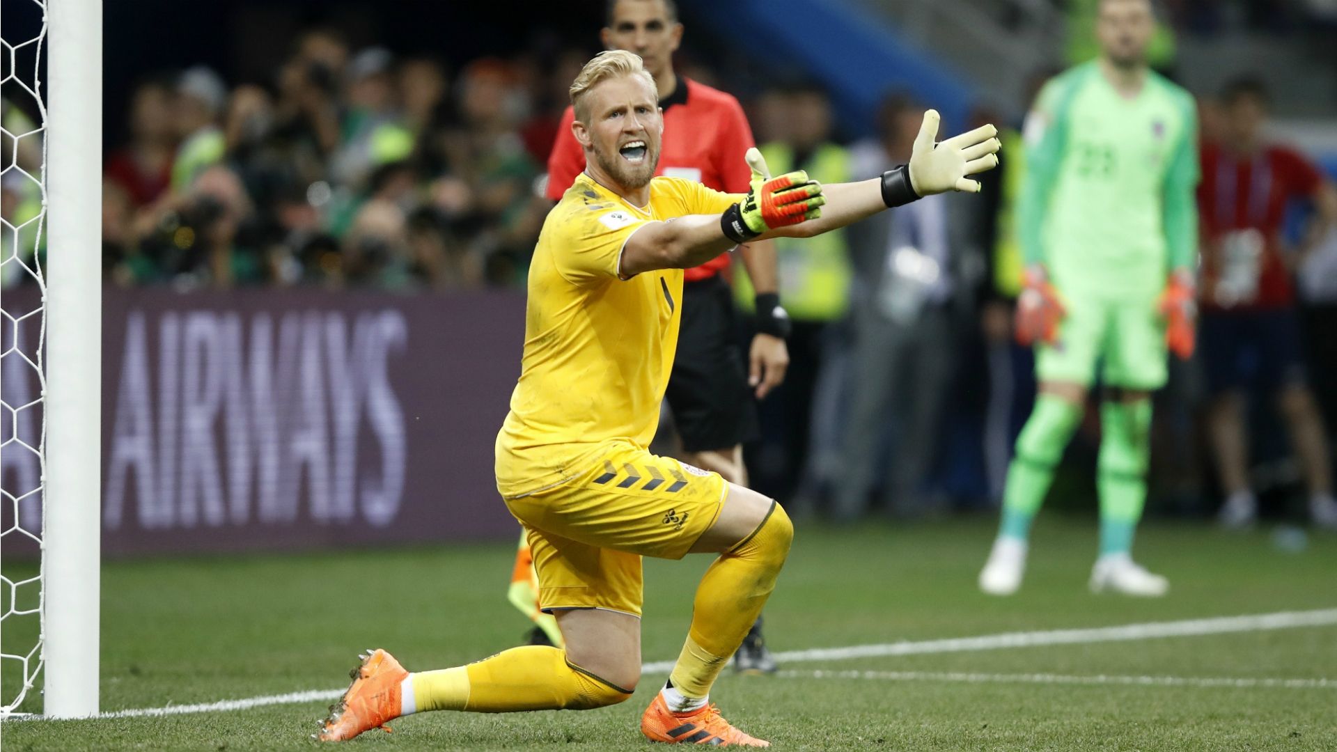 Kasper Schmeichel Denmark Croatia World Cup 01072018