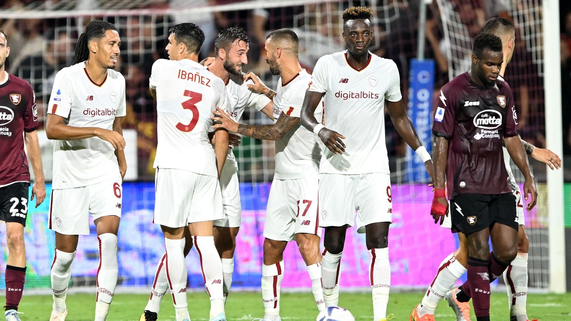 Cristante Salernitana Roma