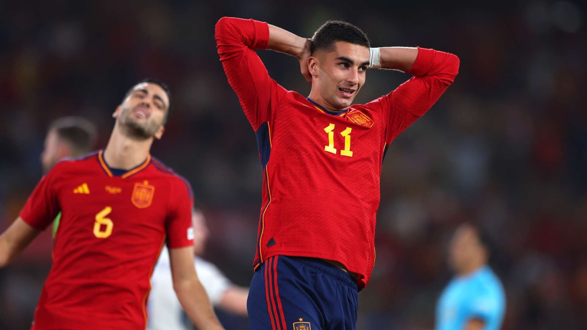 Ferran Torres España Escocia