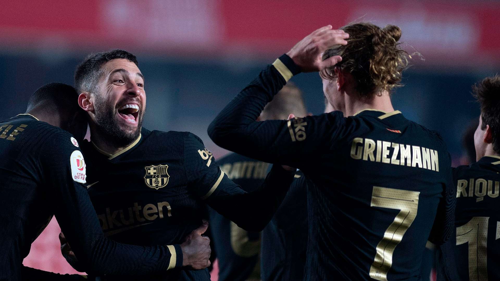 Jordi Alba Antoine Griezmann Barcelona 2020-21