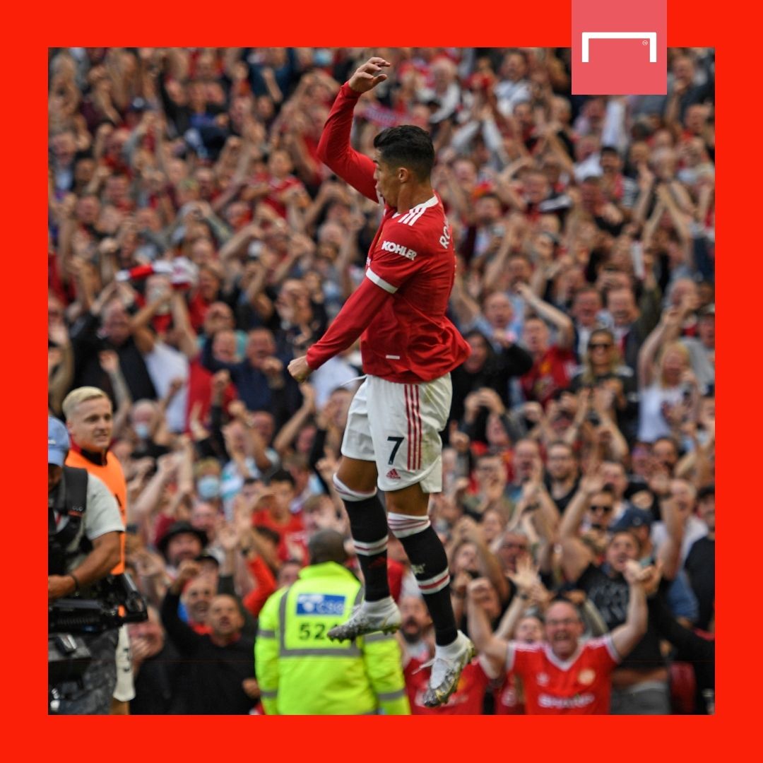 Cristiano Ronaldo Manchester United Newcastle Premier League 2021-22 GFX