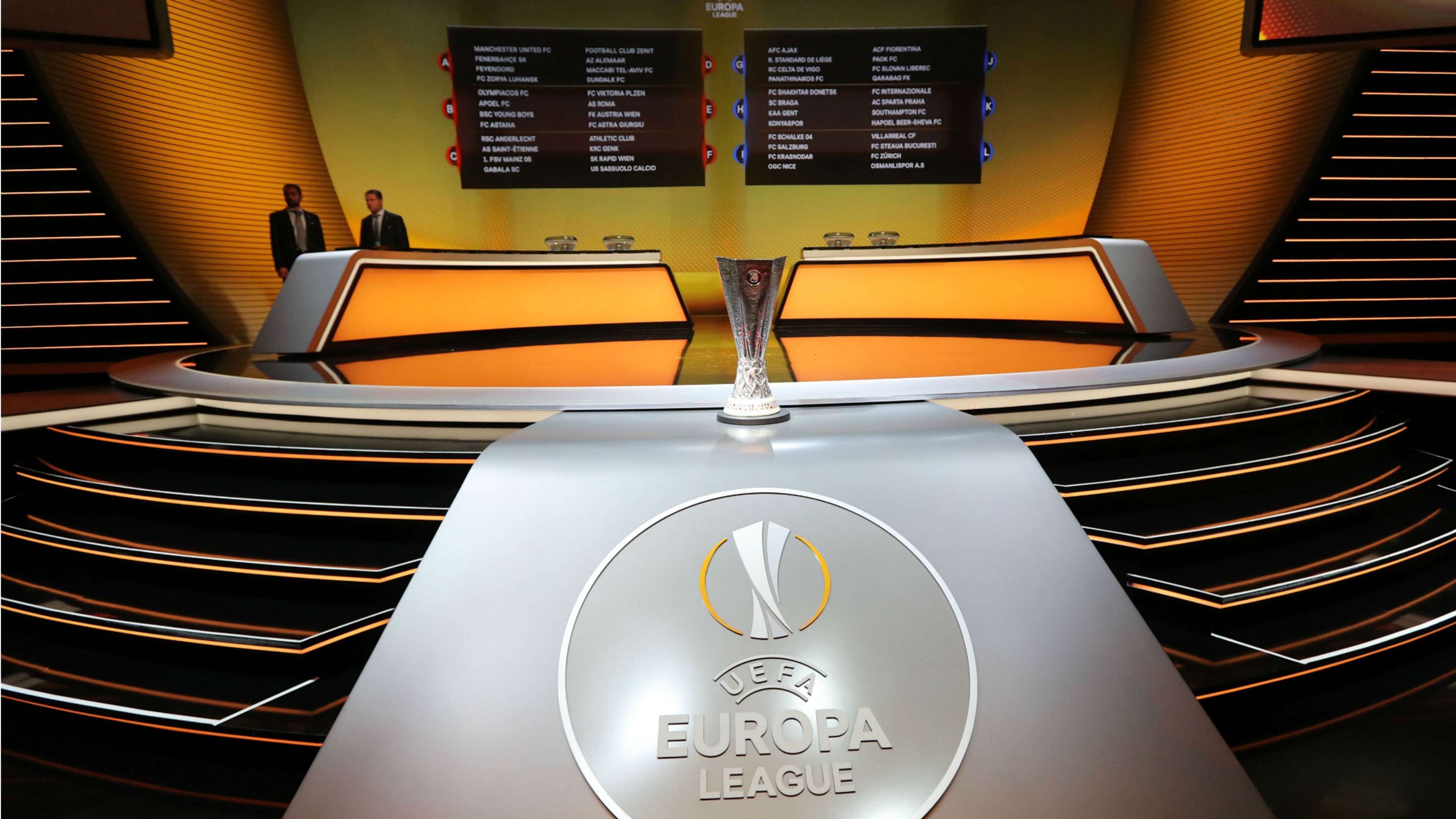 Europa League 2016 draw