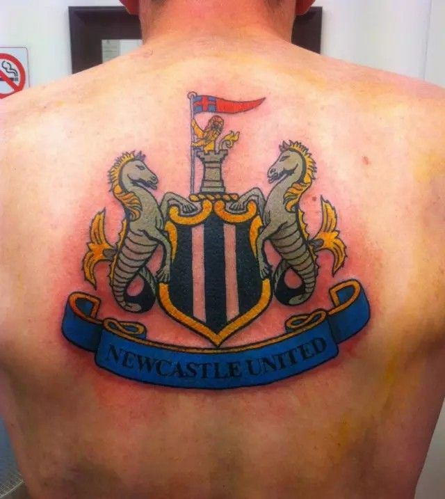 Premier League fan tattoo