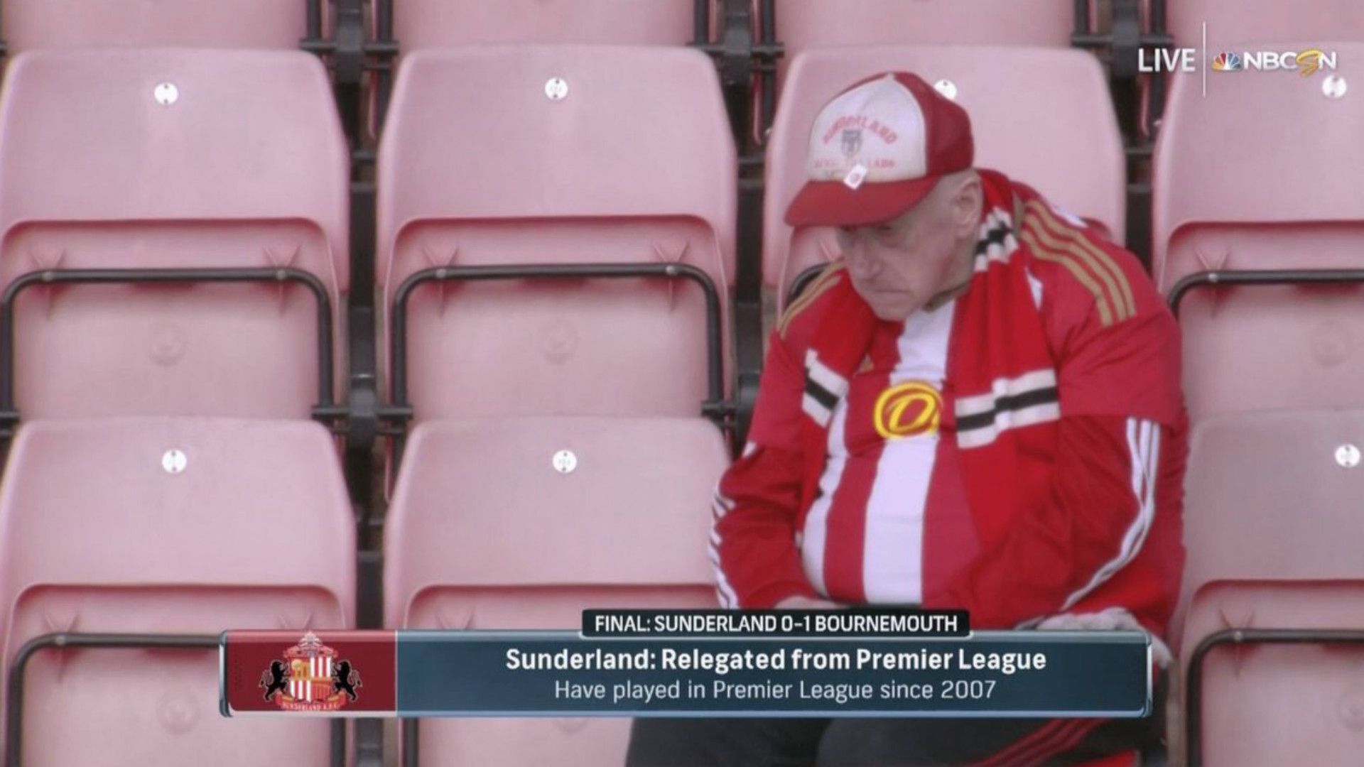 Sunderland desciende