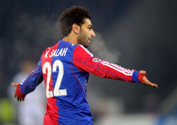 Mohamed Salah Basel Chelsea UEFA Champions League 11262013