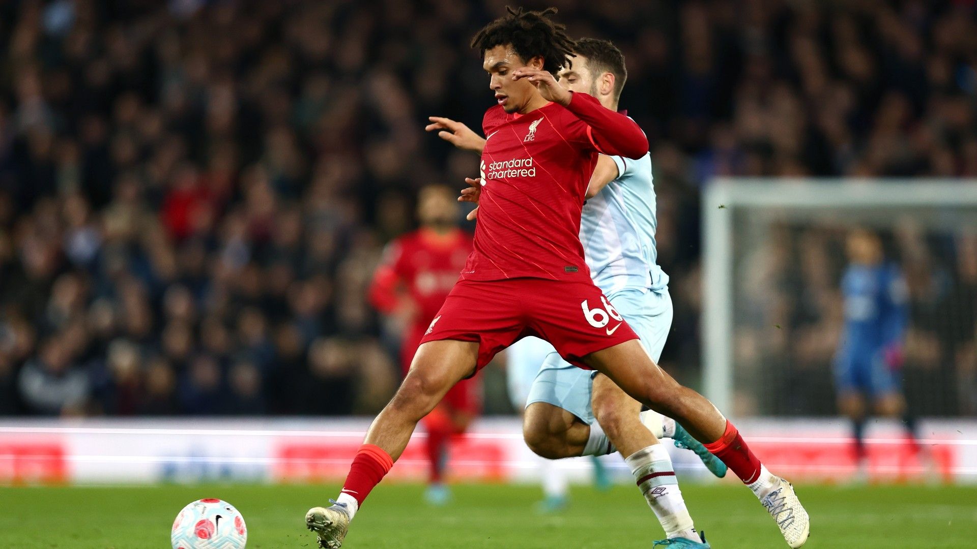 Trent Alexander-Arnold Liverpool West Ham 2022