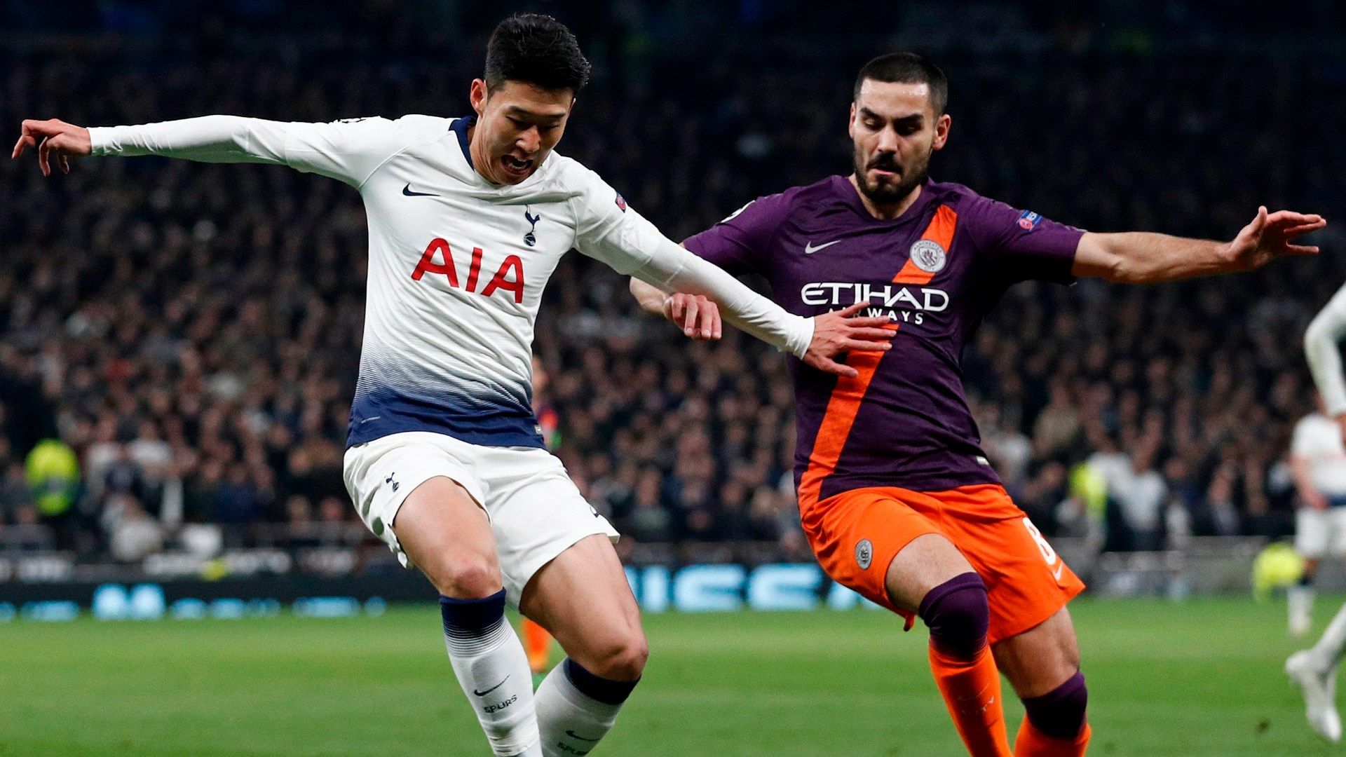 Ilkay Gundogan & Son Heung-min