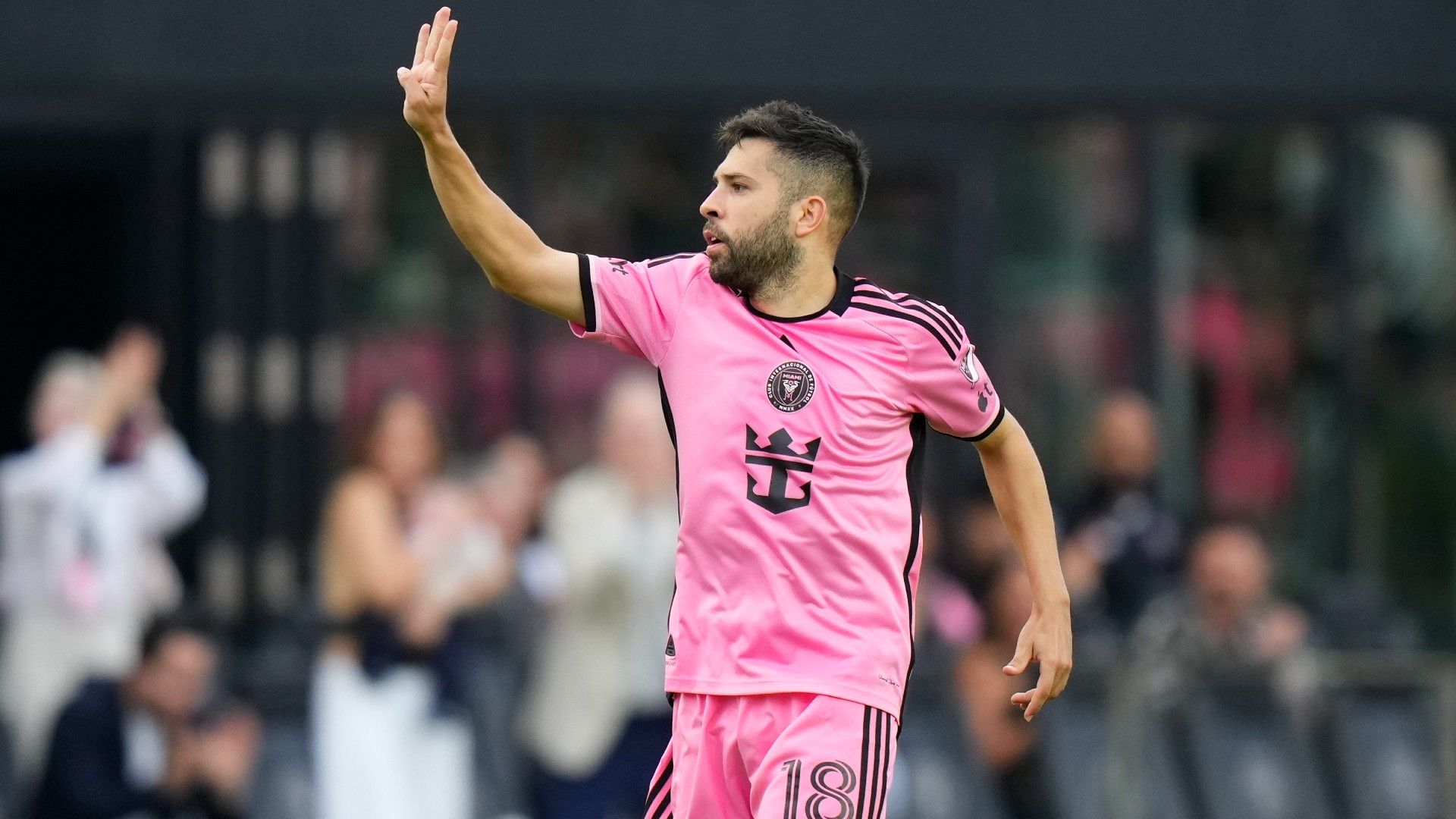 Jordi Alba #18 of Inter Miami