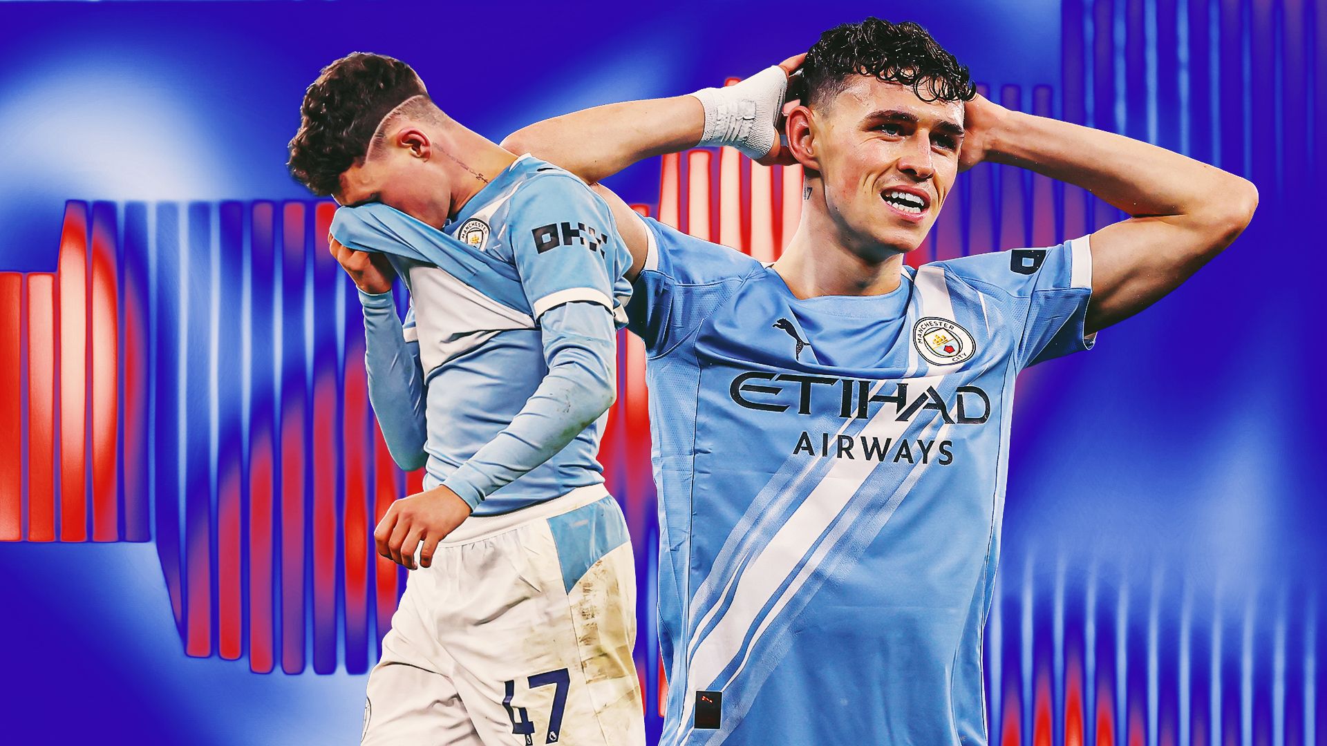Phil Foden England Man City GFX