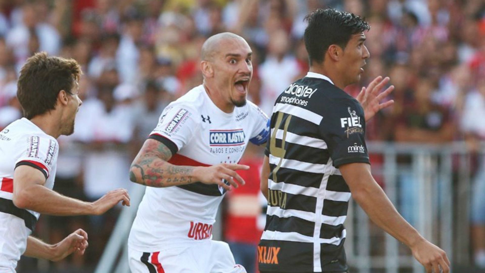 Maicon e Balbuena - São Paulo x Corinthians - 26/03/2017