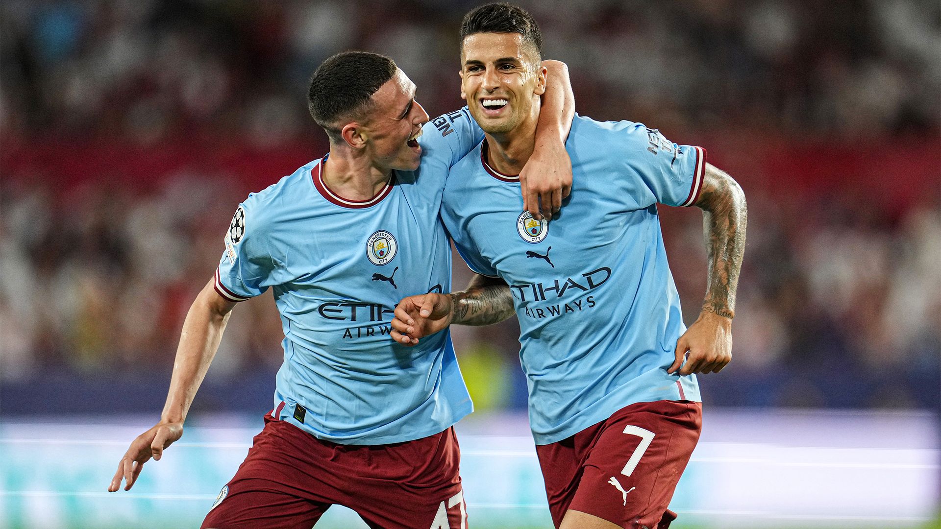 Joao Cancelo Phil Foden Manchester City 2022-23