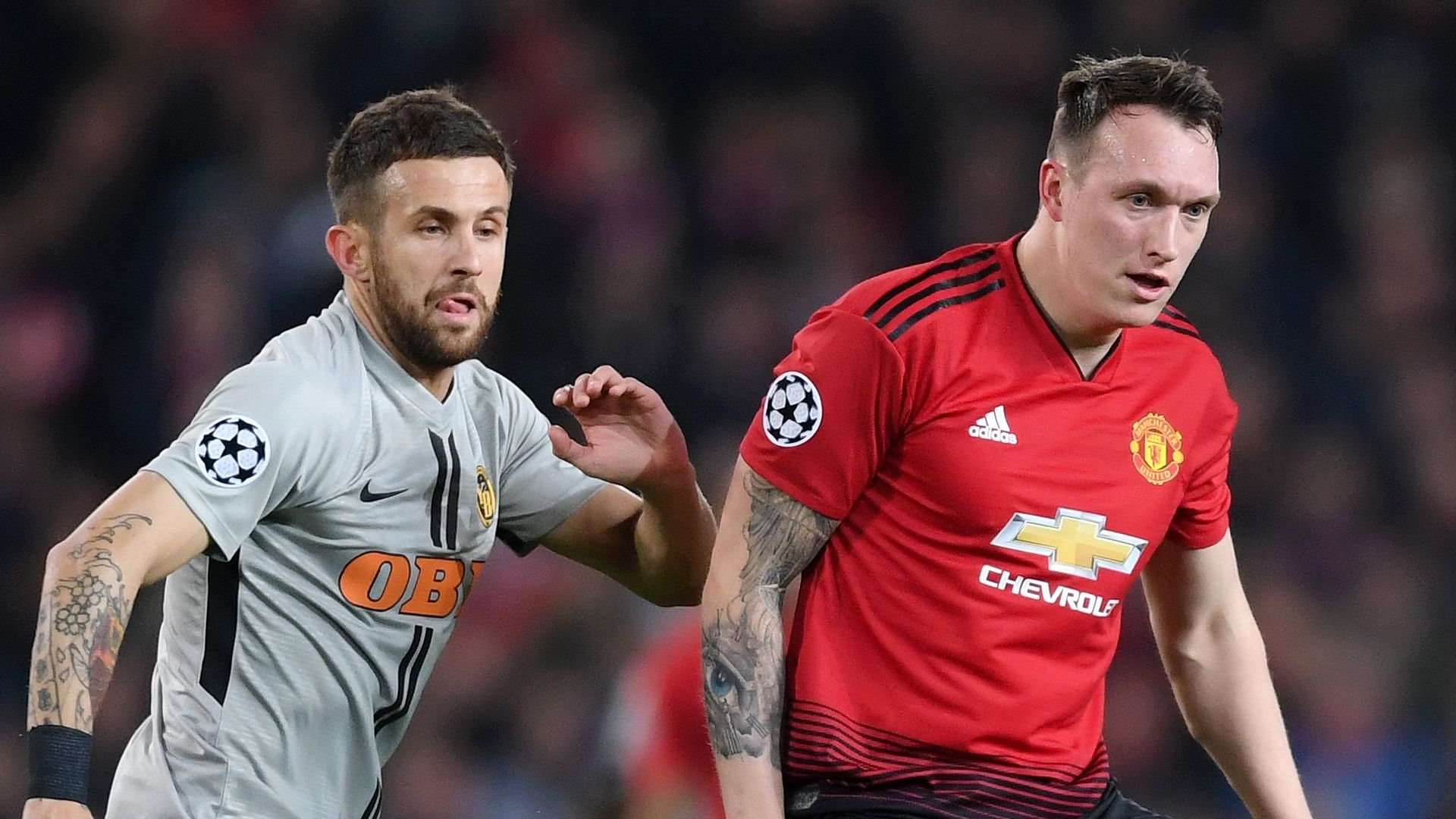 Phil Jones, Manchester United, Miralem Sulejmani, Young Boys