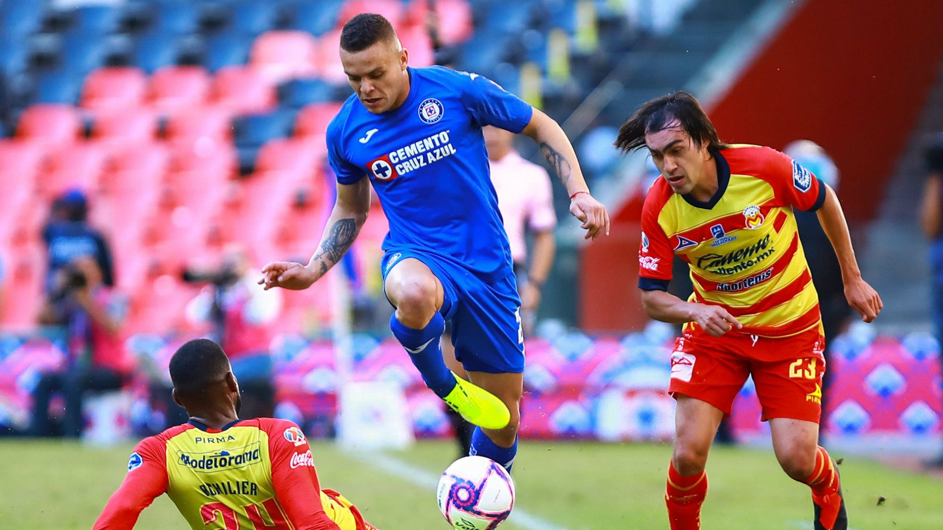Cruz Azul vs Morelia Jonathan Rodríguez Shaggy Martínez
