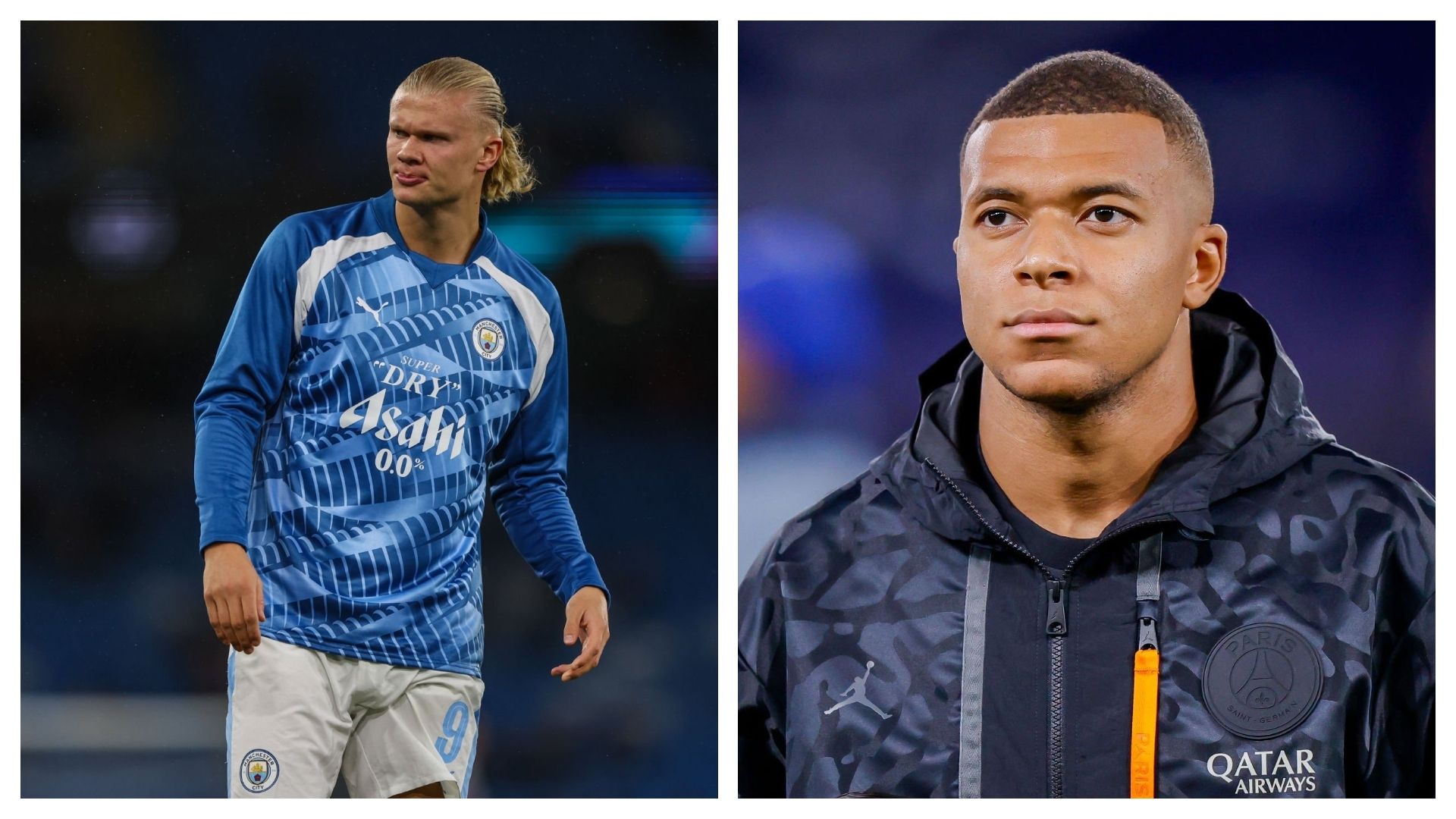 Kylian Mbappe Erling Halaand