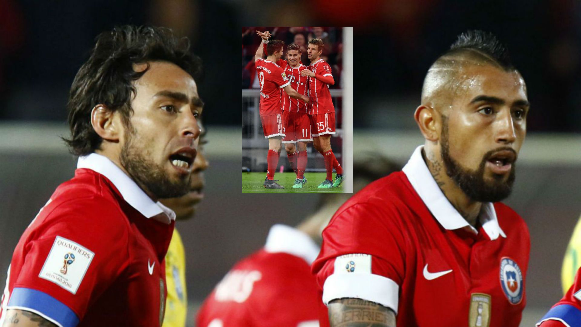 Arturo Vidal Jorge Valdivia Bayern