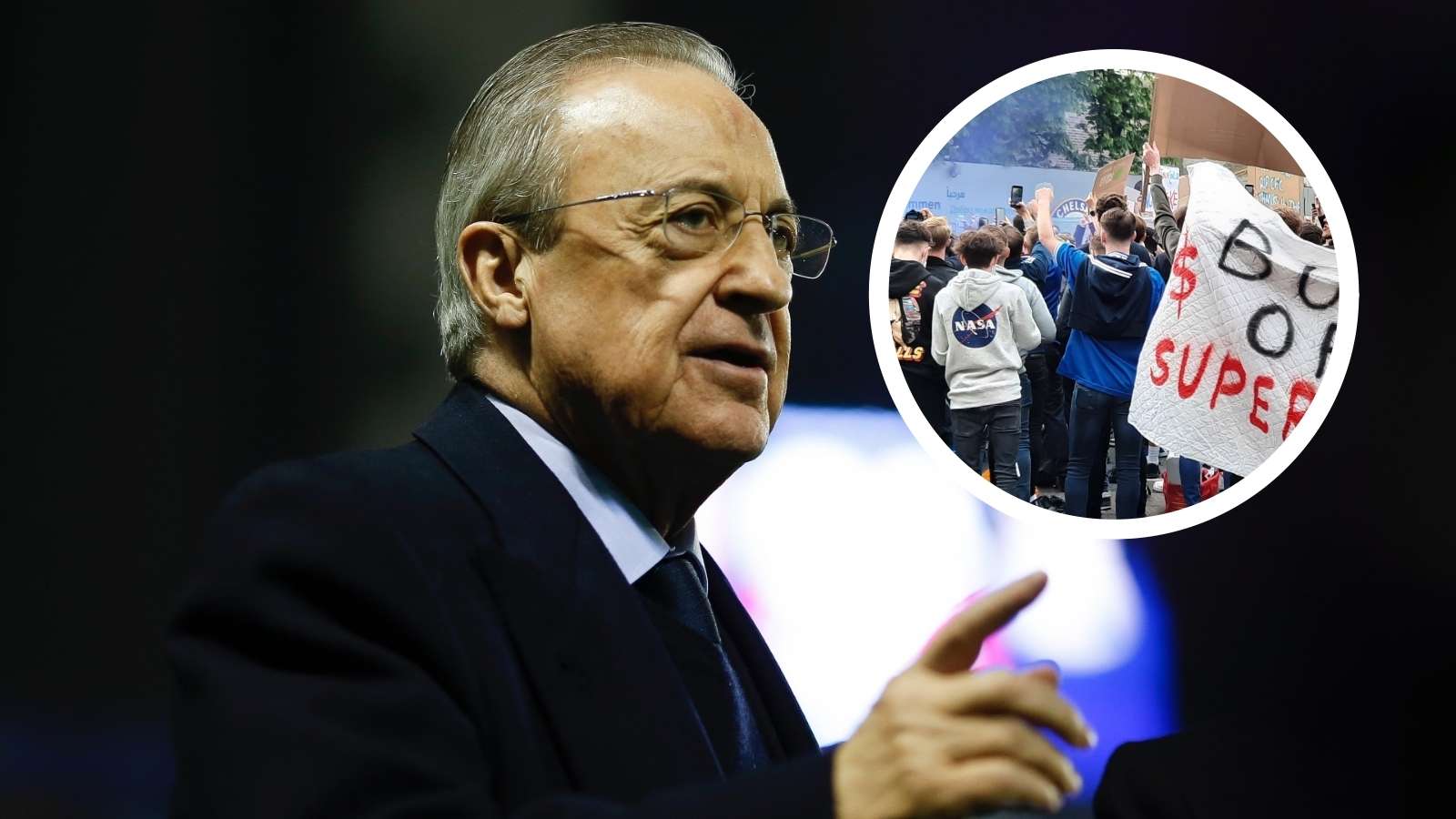 Florentino Perez, Chelsea fans
