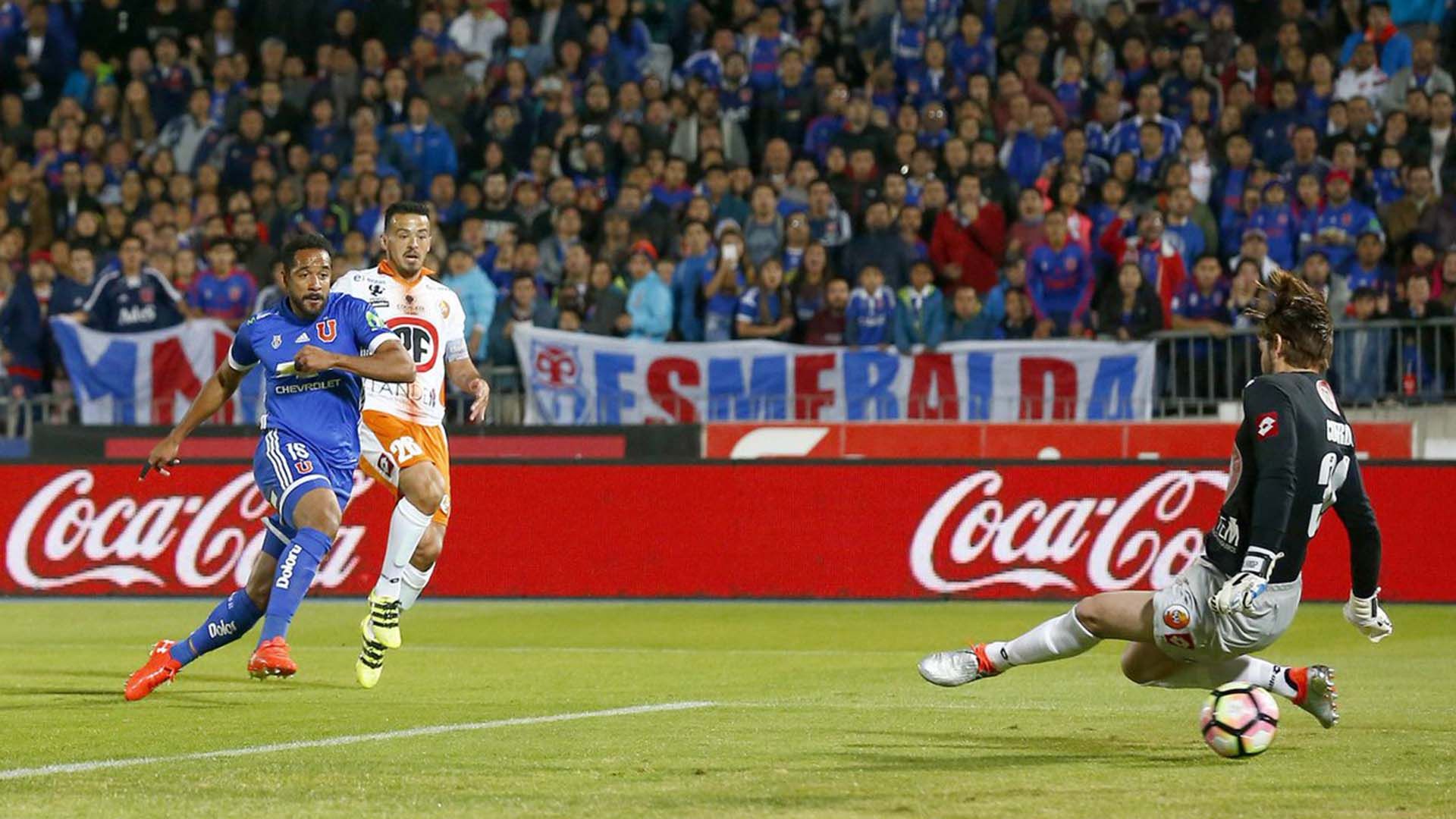 Jean Beausejour Universidad de Chile Cobresal Primera Division 05052017