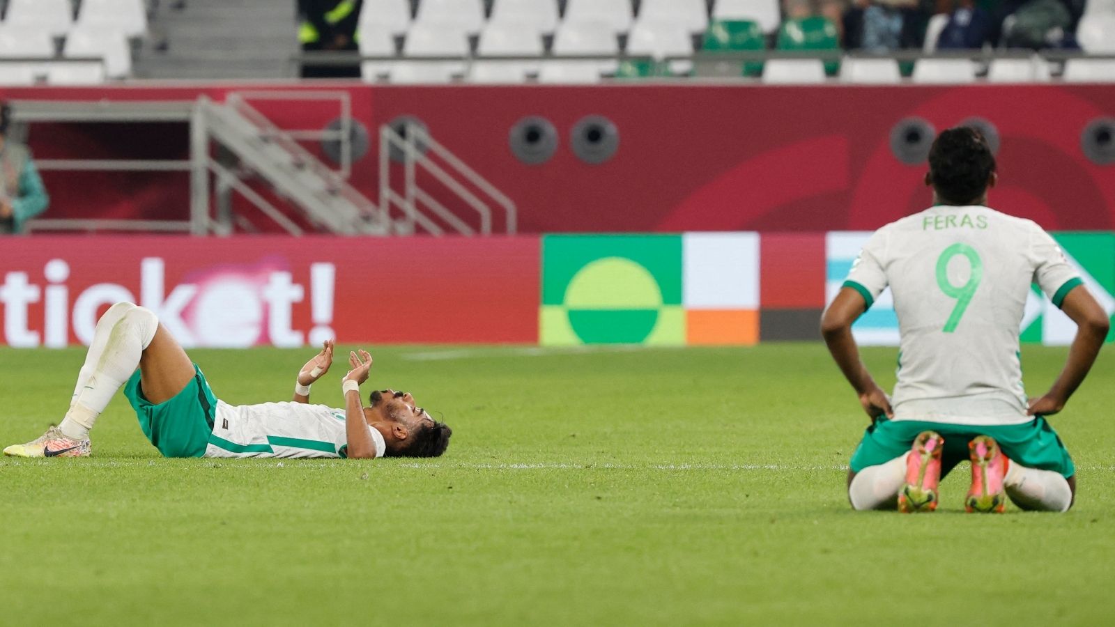 Firas Al Buraikan Saudi Arabia Palestine Arab cup 04.12.2021