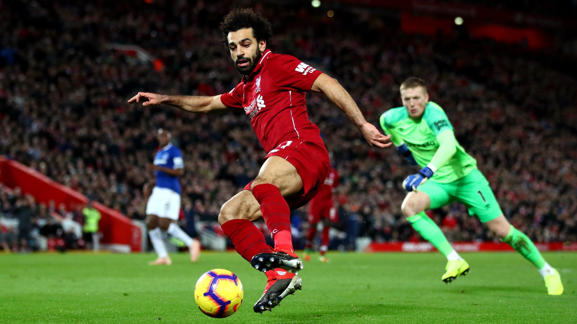 Mohamed Salah Liverpool vs Everton Premier League 2018-19