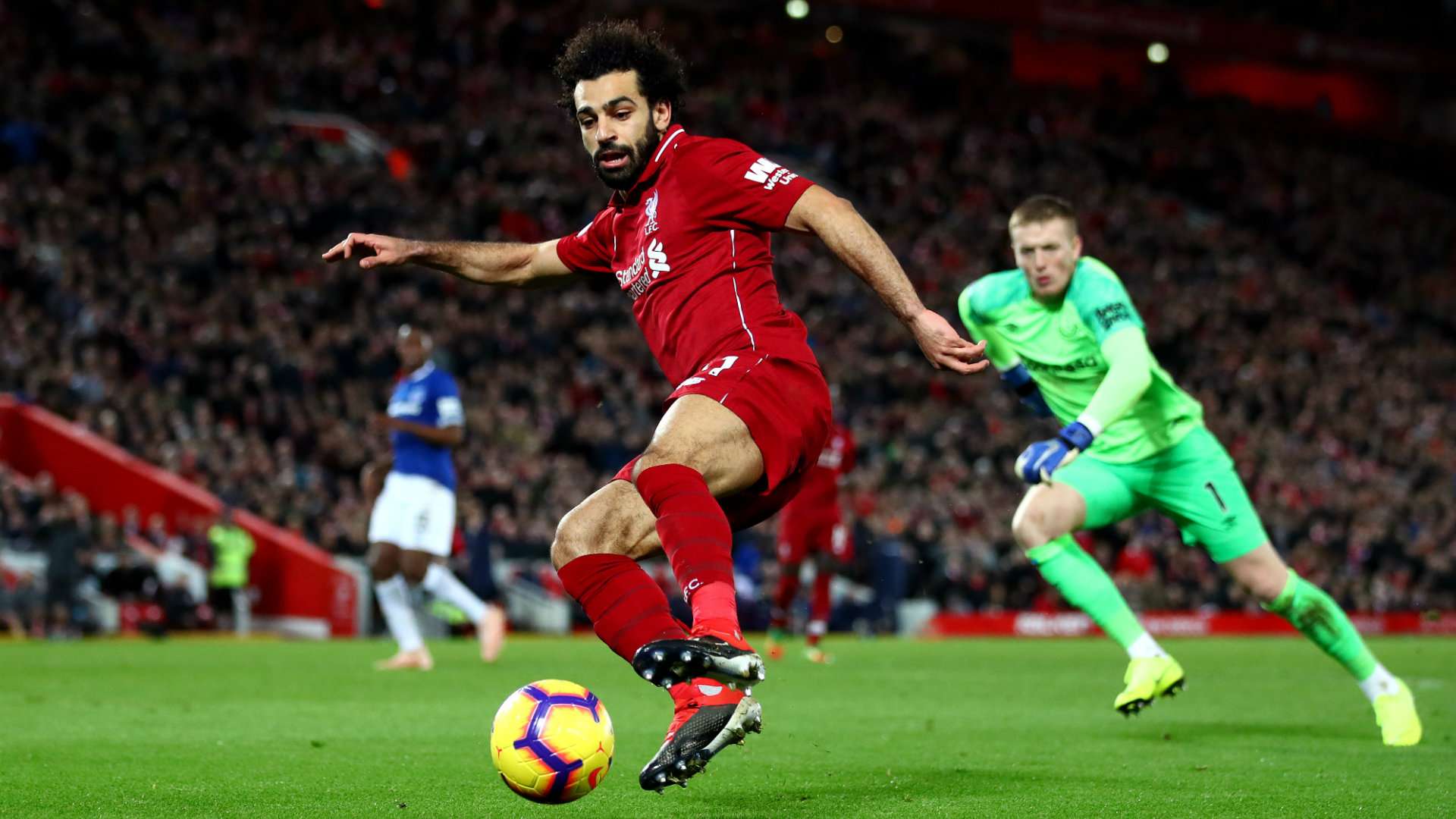 Mohamed Salah Liverpool vs Everton Premier League 2018-19