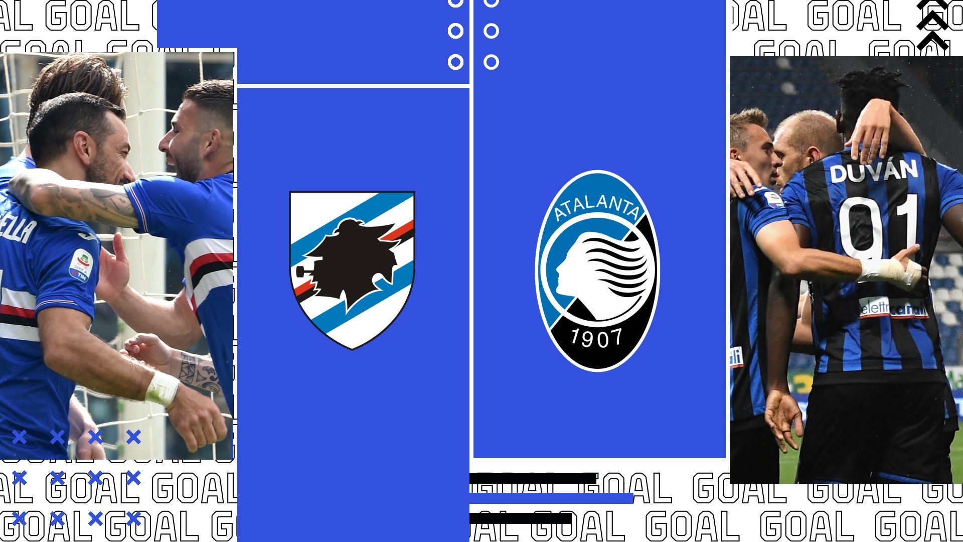 Sampdoria-Atalanta tv streaming