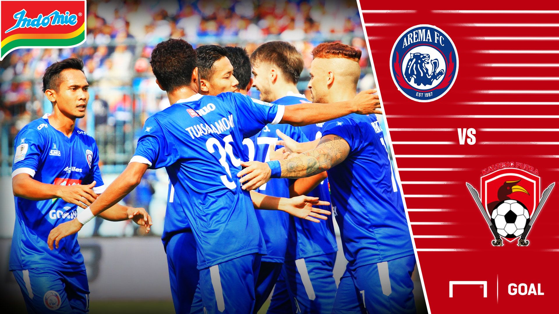 Indomie Cover Preview Arema Kalteng Putra