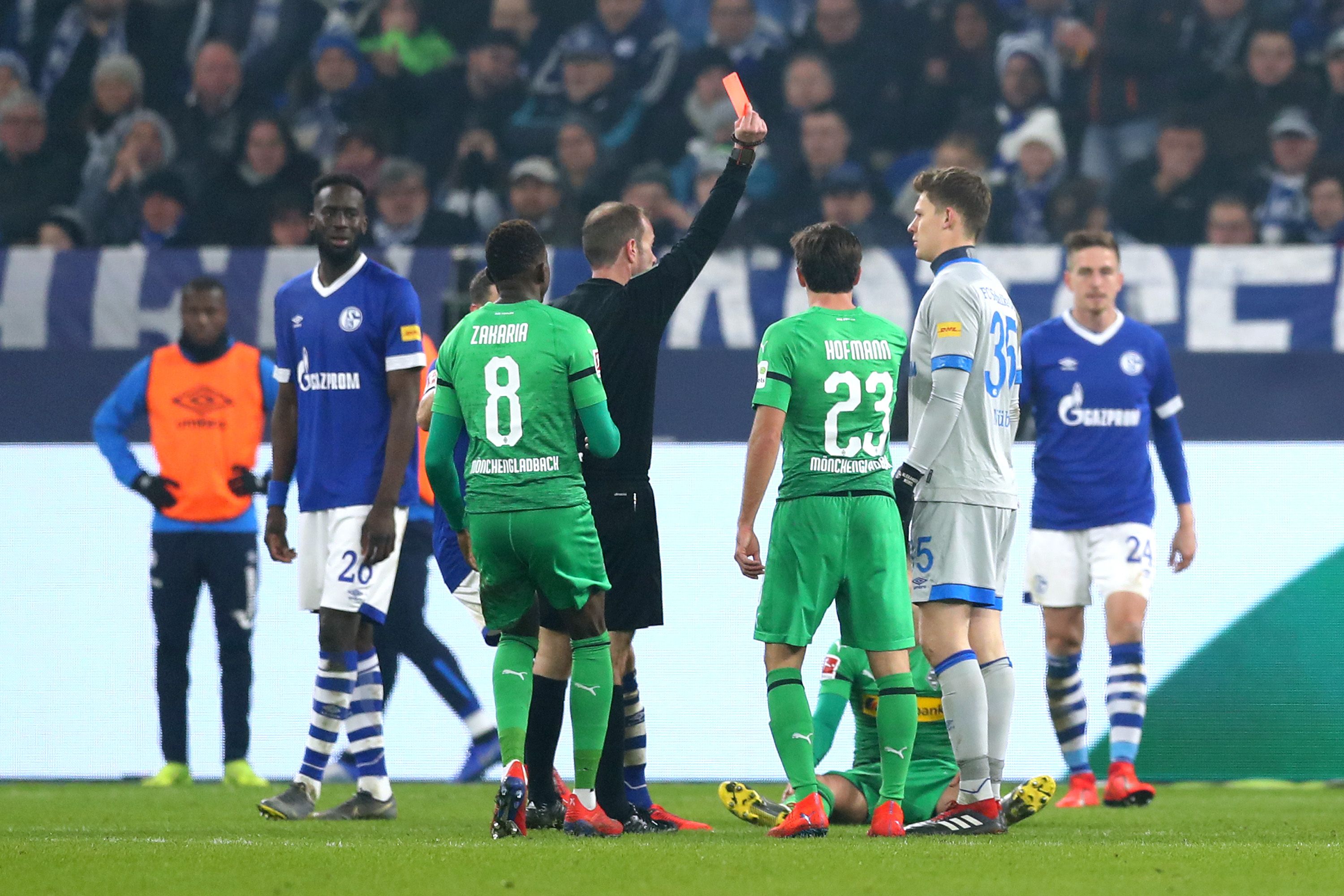 Alexander Nübel Rote Karte Schalke