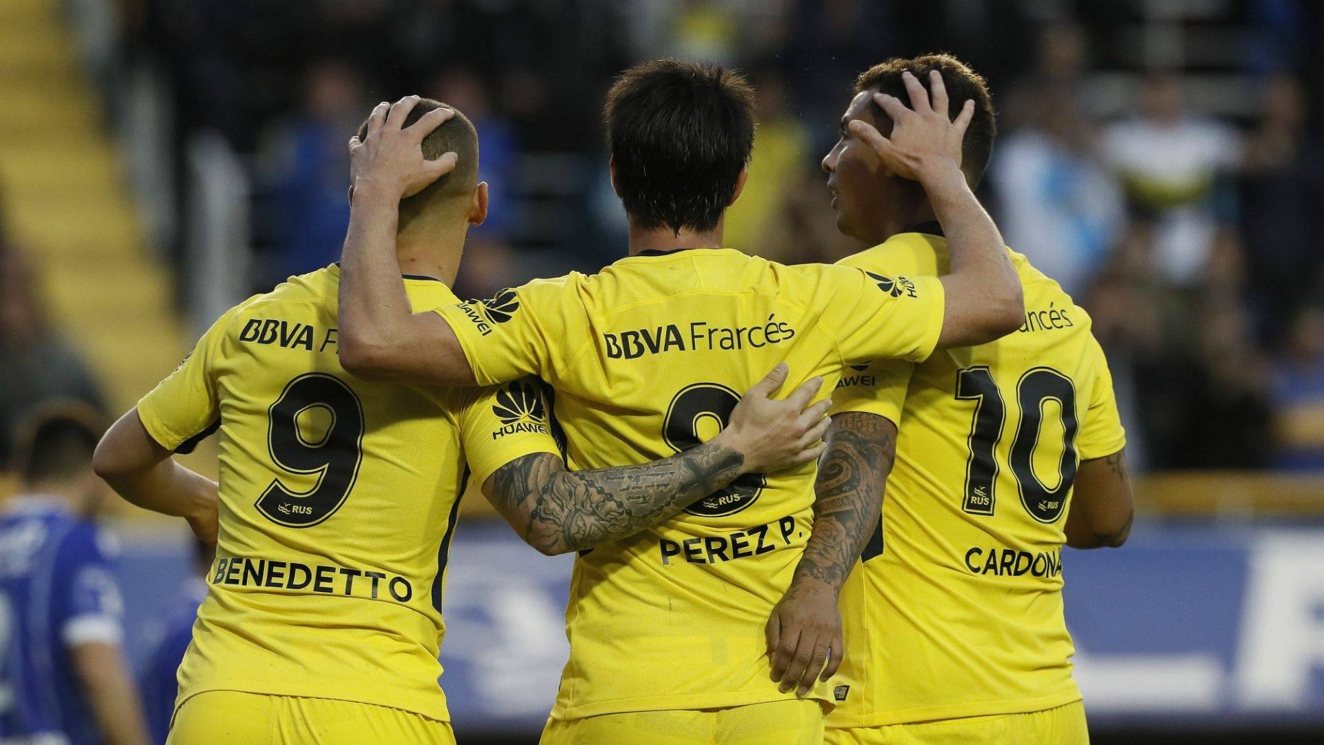 Benedetto Perez Cardona Boca Godoy Cruz Superliga Argentina Fecha 3