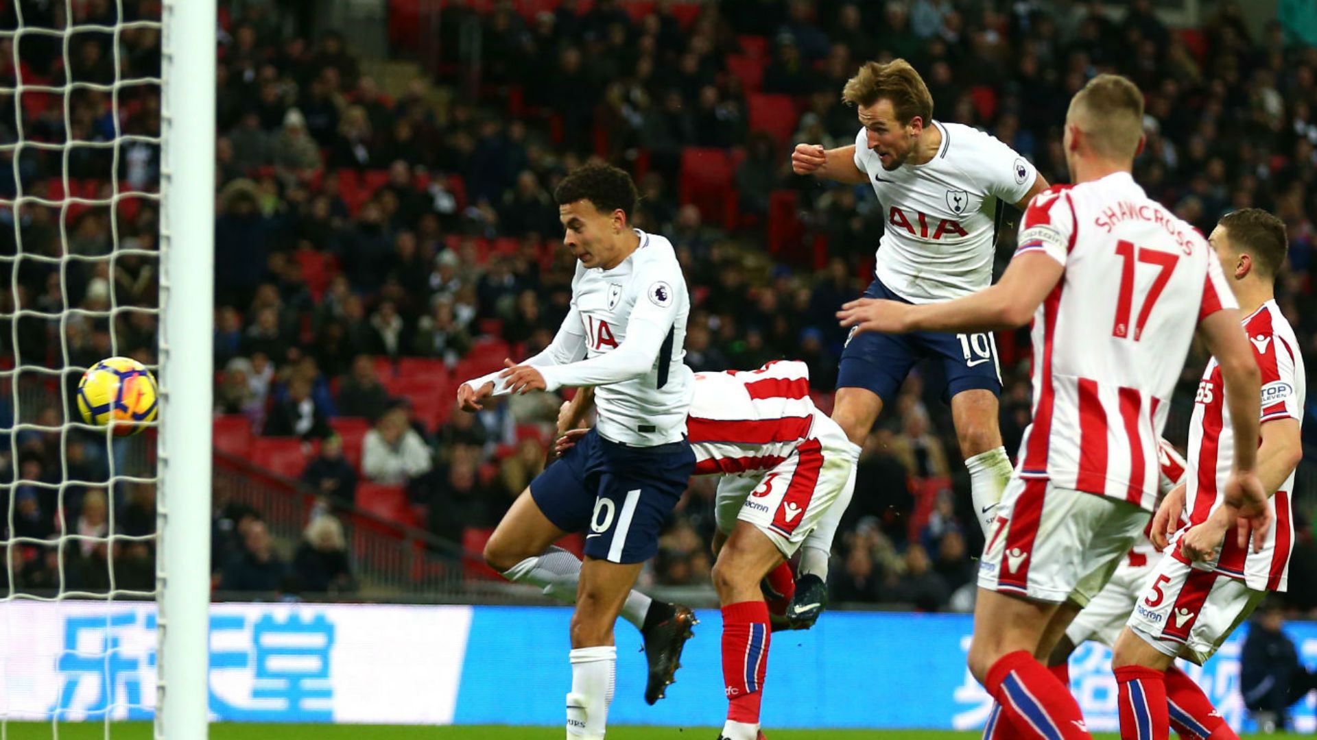 Harry Kane Tottenham Stoke 091217