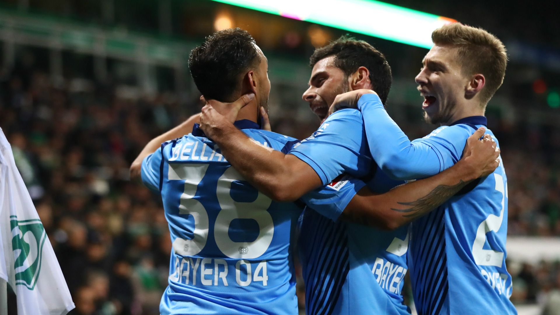 Karim Bellarabi Bayer Leverkusen Werder Bremen 28102018