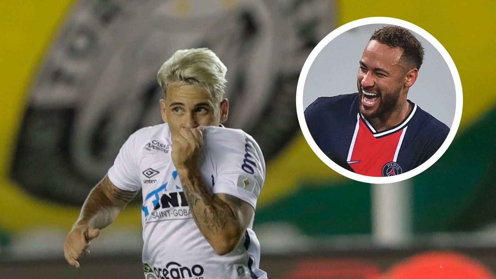 Soteldo Neymar Santos Boca Copa Libertadores 13012021