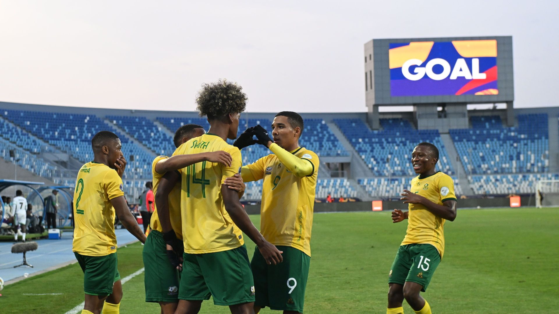 Tylon Smith, Jody Lee Ahshene & Lazola Maku, South Africa Under-20 vs Nigeria Under-20, May 2025