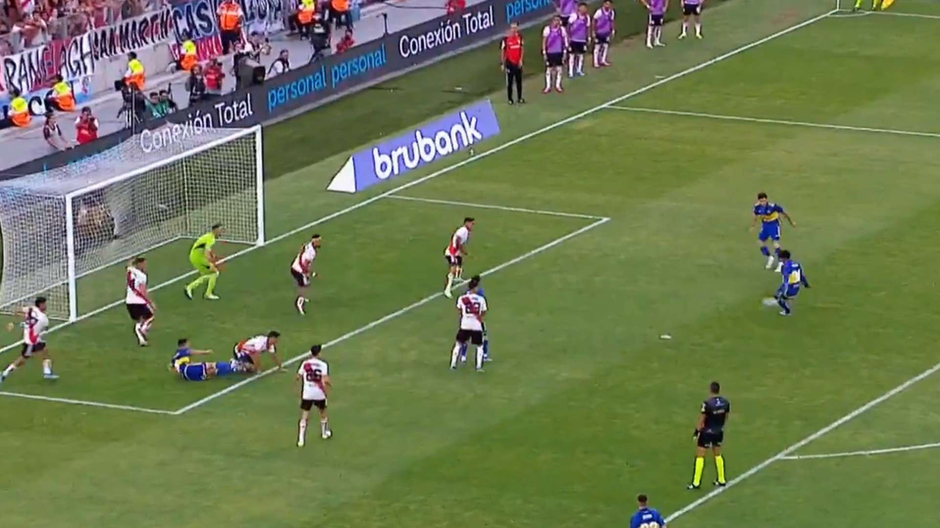 Captura Cristian Medina River Boca Copa Liga Profesional 25022024