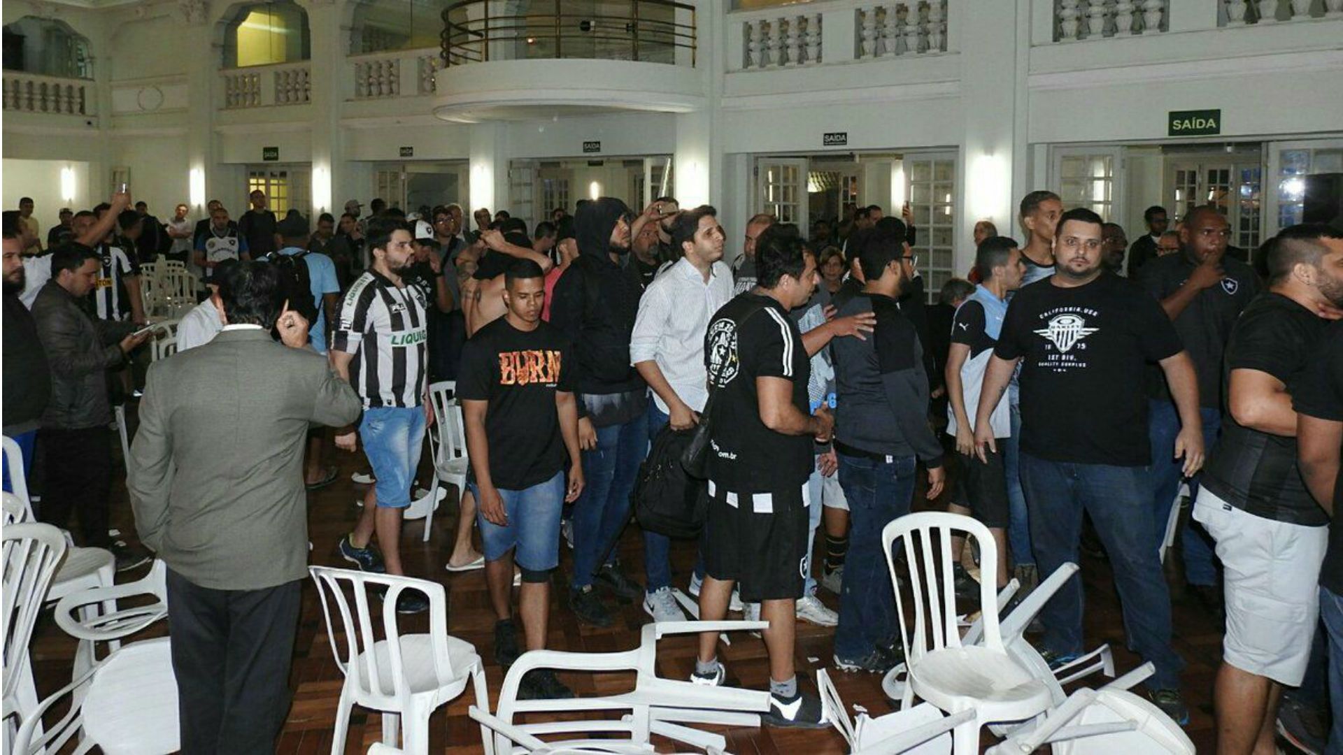 Protesto Botafogo General Severiano 25 07 2018