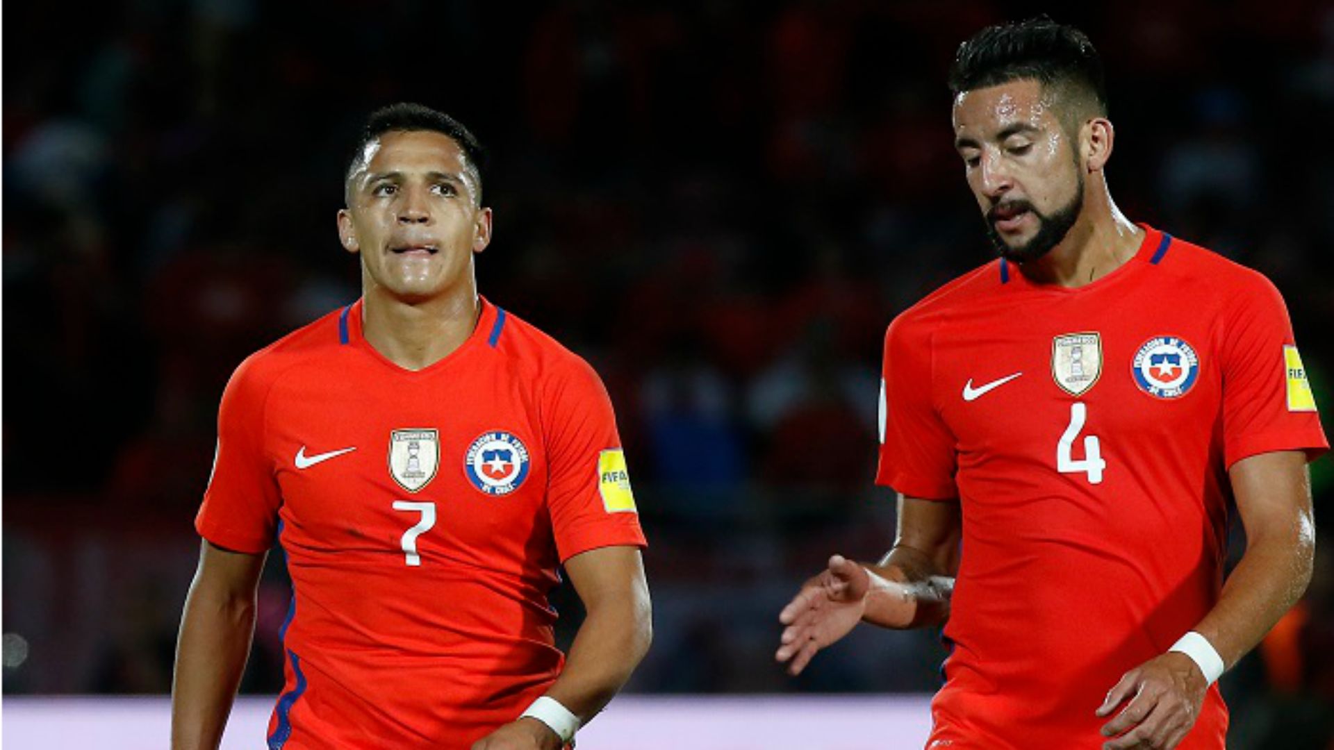 Alexis Sánchez, Mauricio Isla