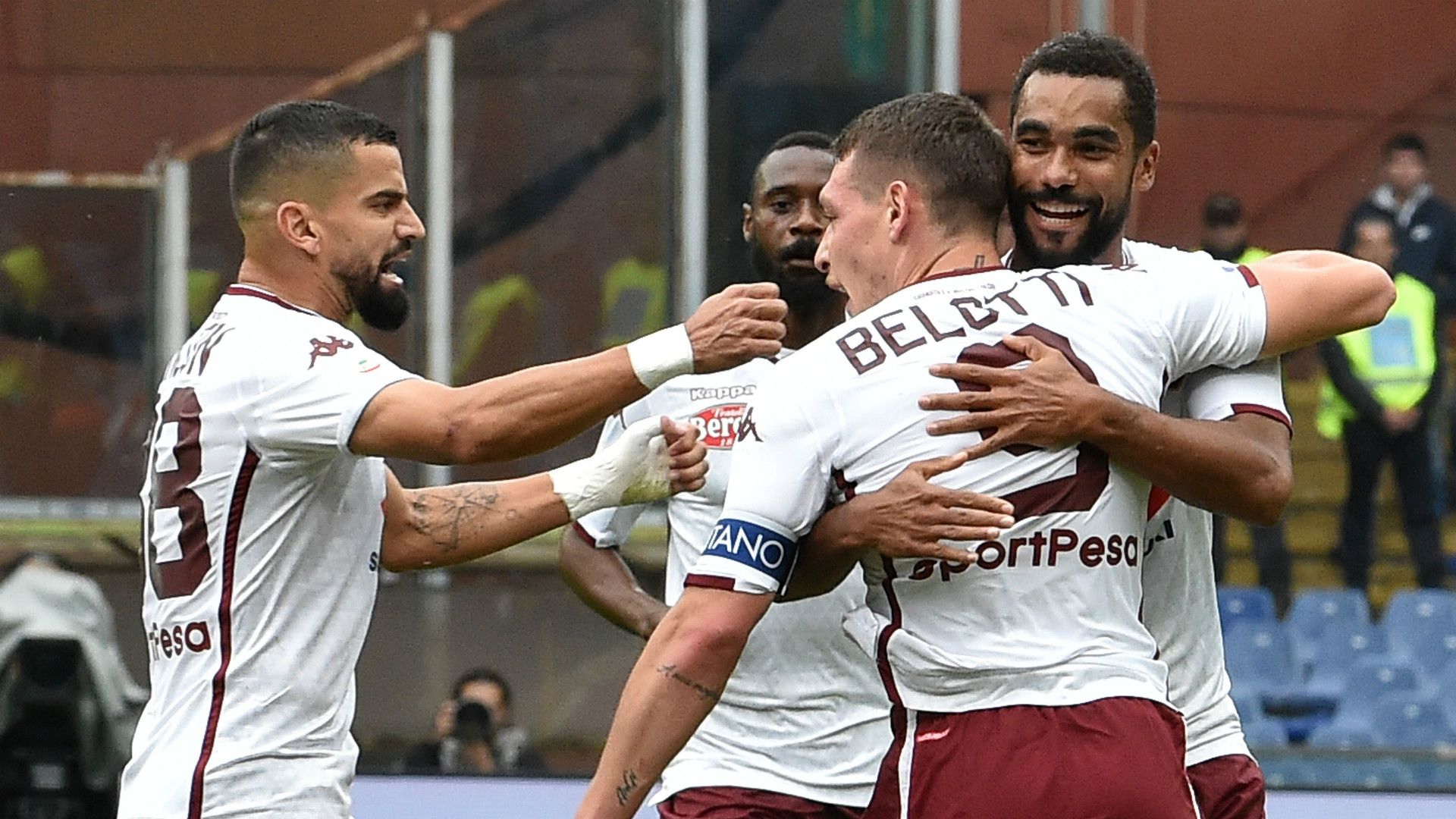 Torino celeb Sampdoria