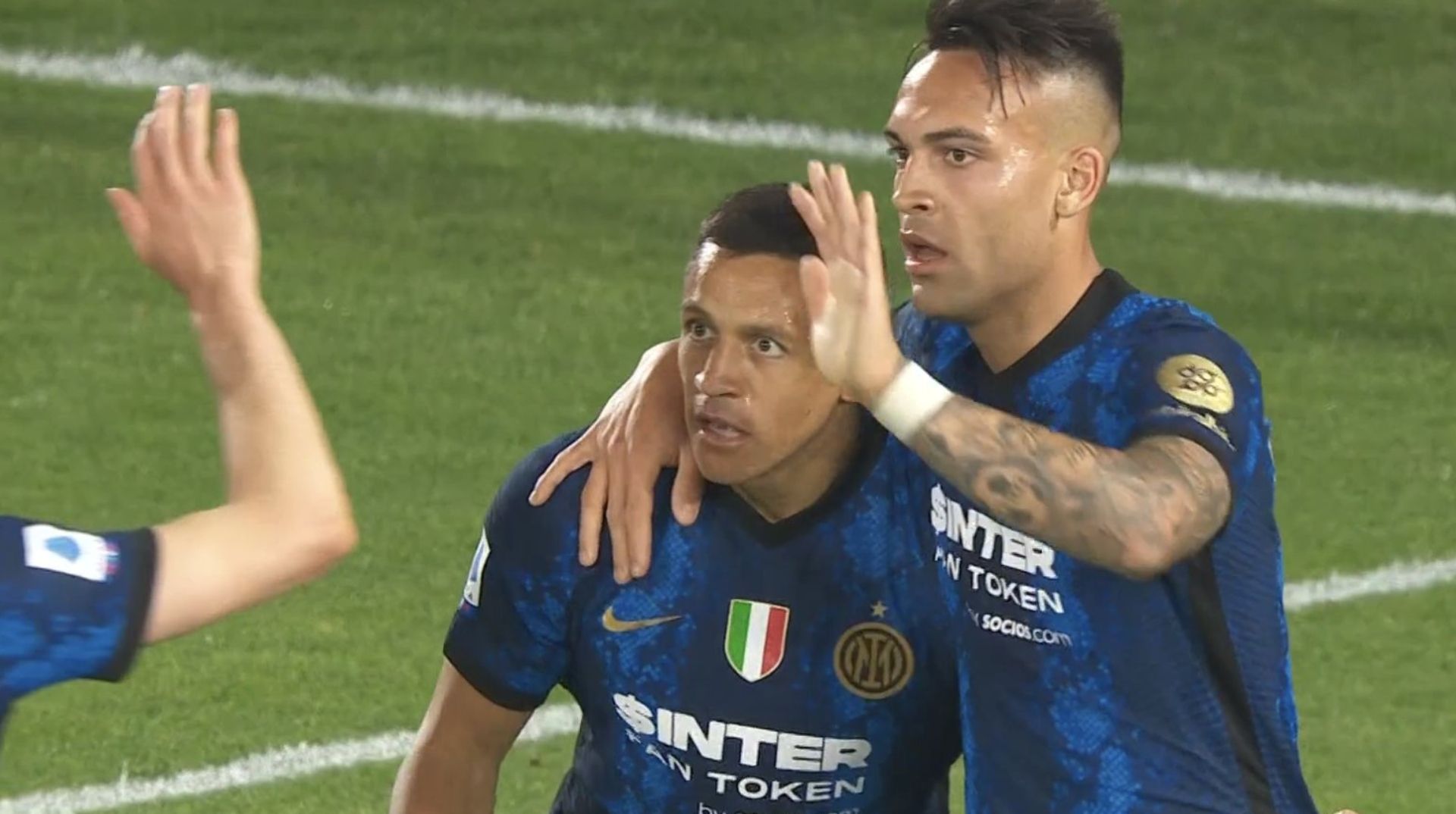 150422 Spezia Inter Alexis Sánchez Lautaro Martínez