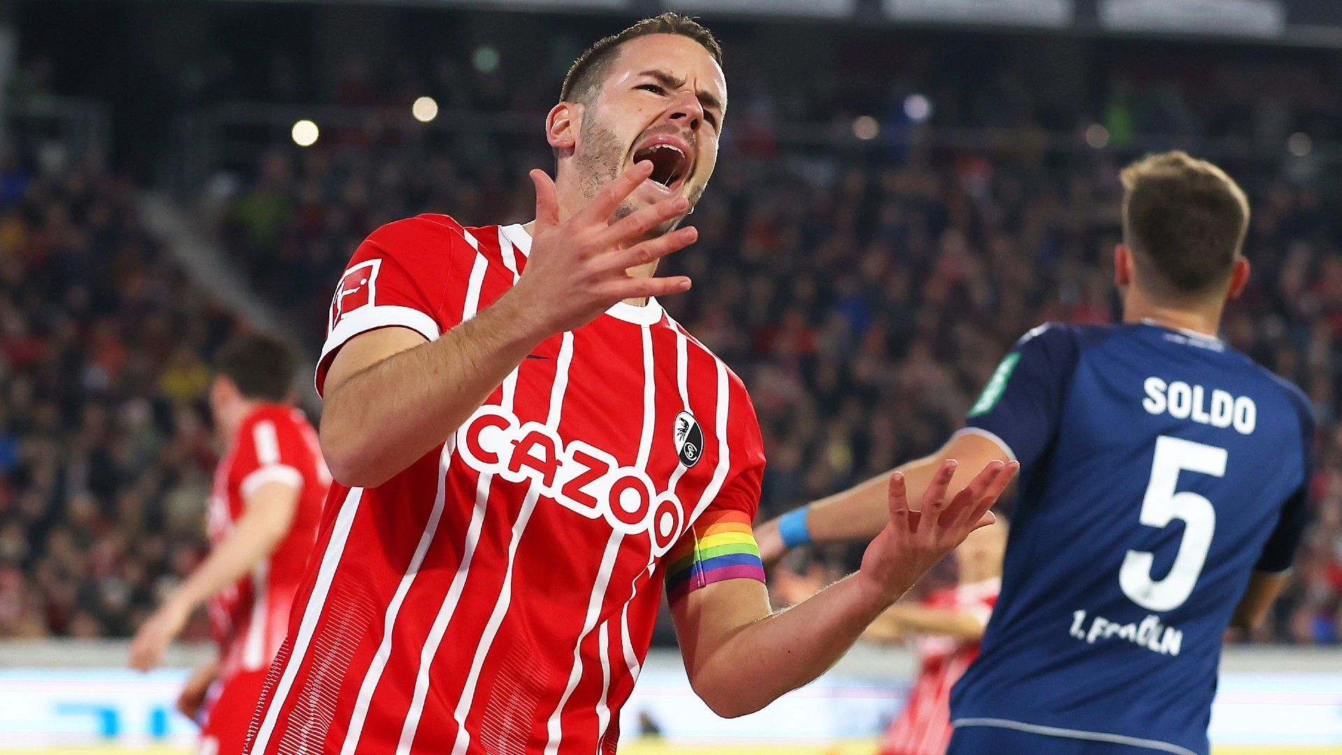 Christian Gunter of SC Freiburg